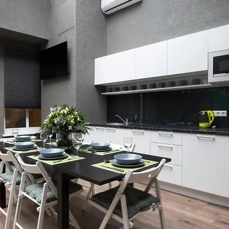 Apartment Old Penthouse With A Sky View Riga